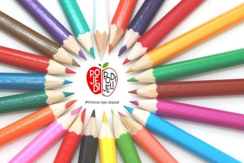 Objavljen Javni poziv osnovnim i srednjim školama za sudjelovanjem na izložbi „Hrana nije otpad, i ja mogu utjecati!“